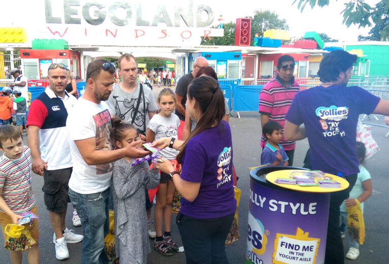 Theme park brand activation