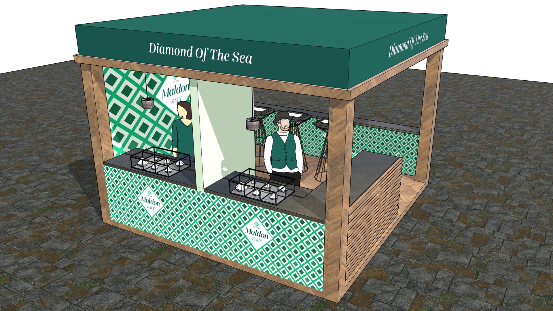 Event production by iMP for Maldon Salt
