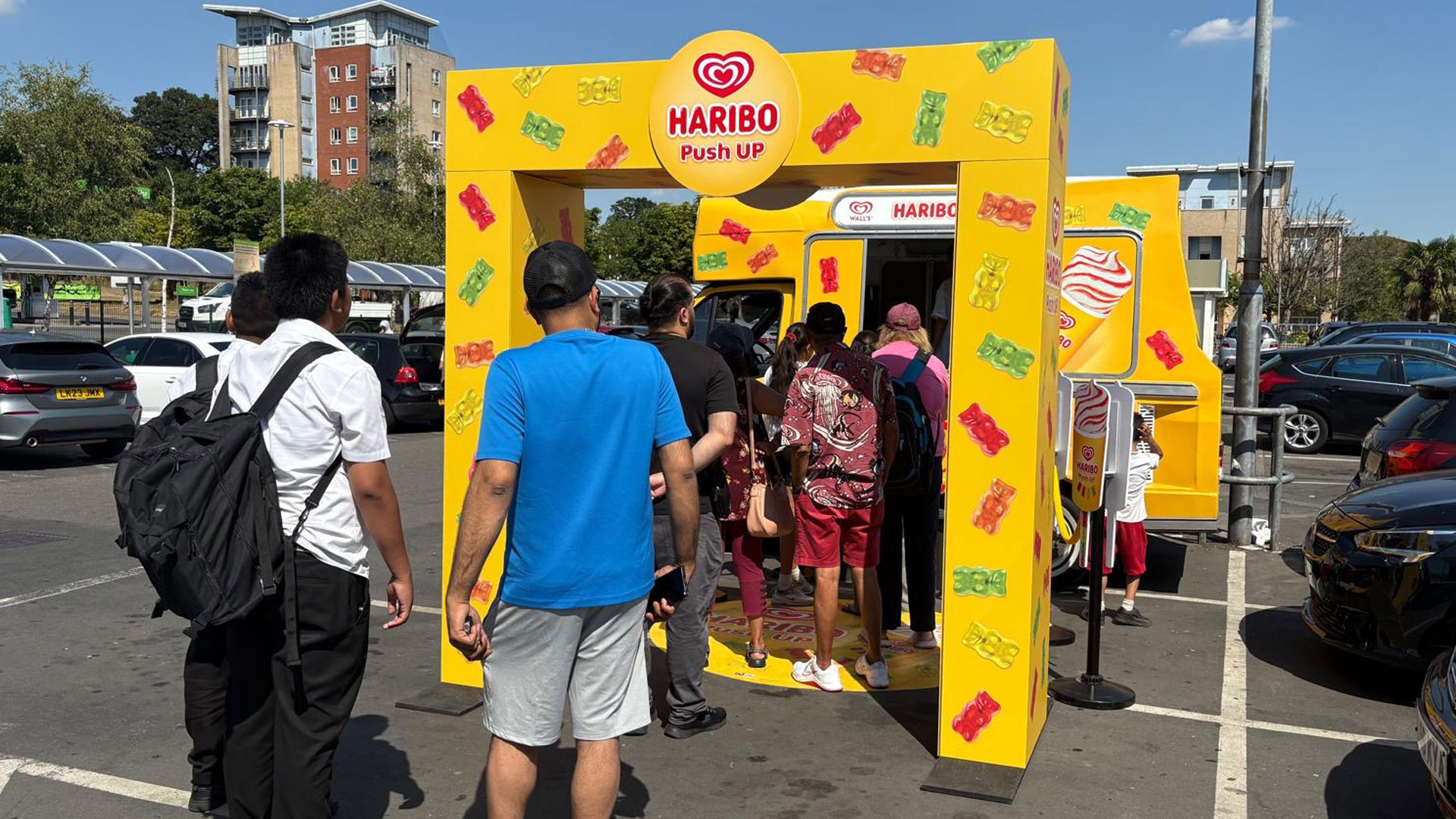 ASDA Car Park Sampling Tour for Haribo x Wall’s | iMP Experiential